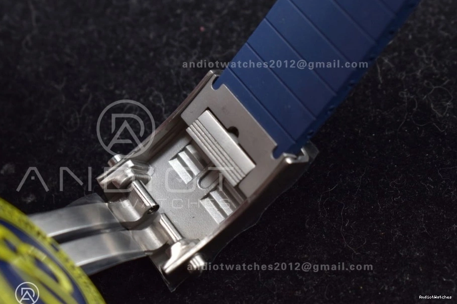 Best Edition 1:1 Dial on Contemporary 1168 A BLSF Strap Blue SS Automatic SuperOcean Blue 42 Rubber 0816